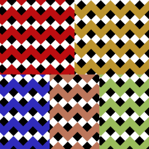 plaid pattern red bundle in red, green, blue, yellow and light brown colours